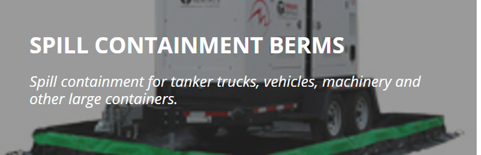 UltraTech Spill Containment Berms