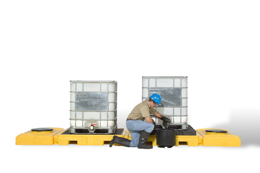 1125 Ultra-Modular IBC Spill Pallet, 2 Tank