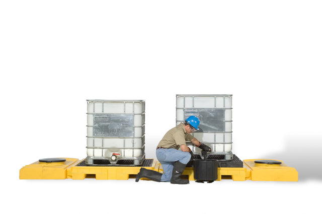 1125 Ultra-Modular IBC Spill Pallet, 2 Tank