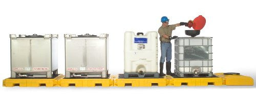 1127 Ultra-Modular IBC Spill Pallet, 4 Tank