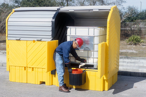 1148 Outdoor Ultra Twin IBC Spill Pallet