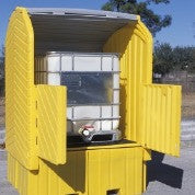 1161 Ultra IBC Hard Top Spill Pallet with Drain