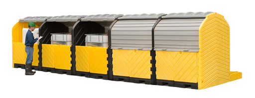 1168 Ultra Modular IBC Spill Pallet, 5-Tank
