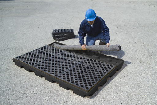 9368 Polyethylene Ultra-Filter Deck Plus, 74-1/4" Length x 50" Width x 5-1/4" Height