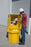 9670 Polyethylene Paint Waste Collection Center, 800 lbs Load Capacity, 36" Length x 36" Width x 66" Height