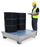 1182 Ultra-Steel Spill Containment Pallet, 4 Drum, Grey