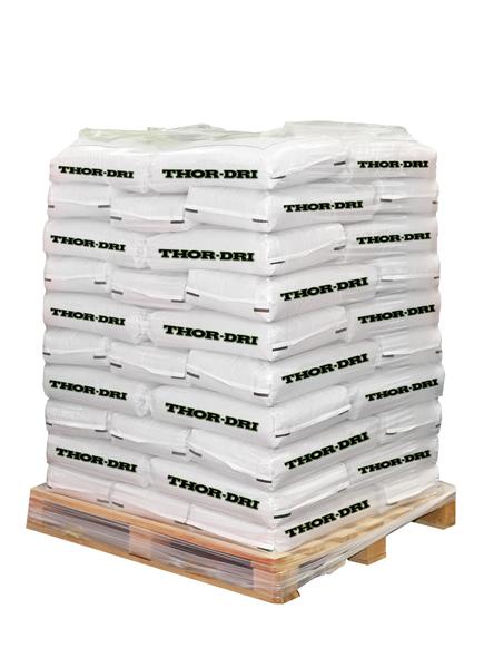 Thor-Dri Oil & Chemical Absorbent - Pallet (48 Bags of 30lbs each)