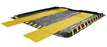 8344 2 Piece Reinforced PVC Track Belt Set, 66' Length x 30" Width x 1/16" Height, Yellow/Black, For Economy Containment Berms