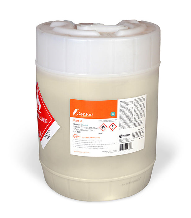 4702 Gentoo Clear Hydrophobic Water Repelling Coating - 5 Gallon Part A